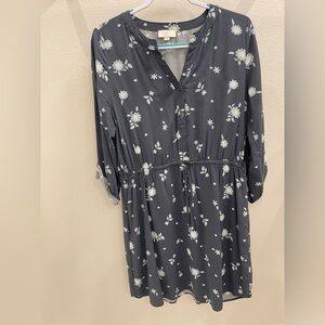 LOFT Mid Sleeve Dress